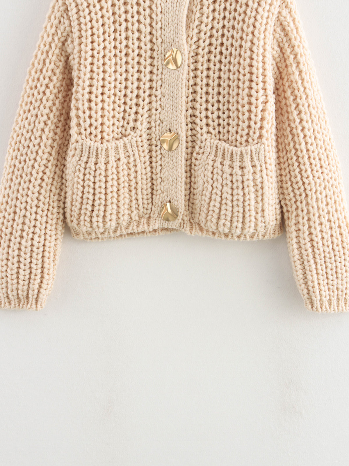 Gilet à col rond et manches longues "Dany" – Confort Classique et Élégance Moderne