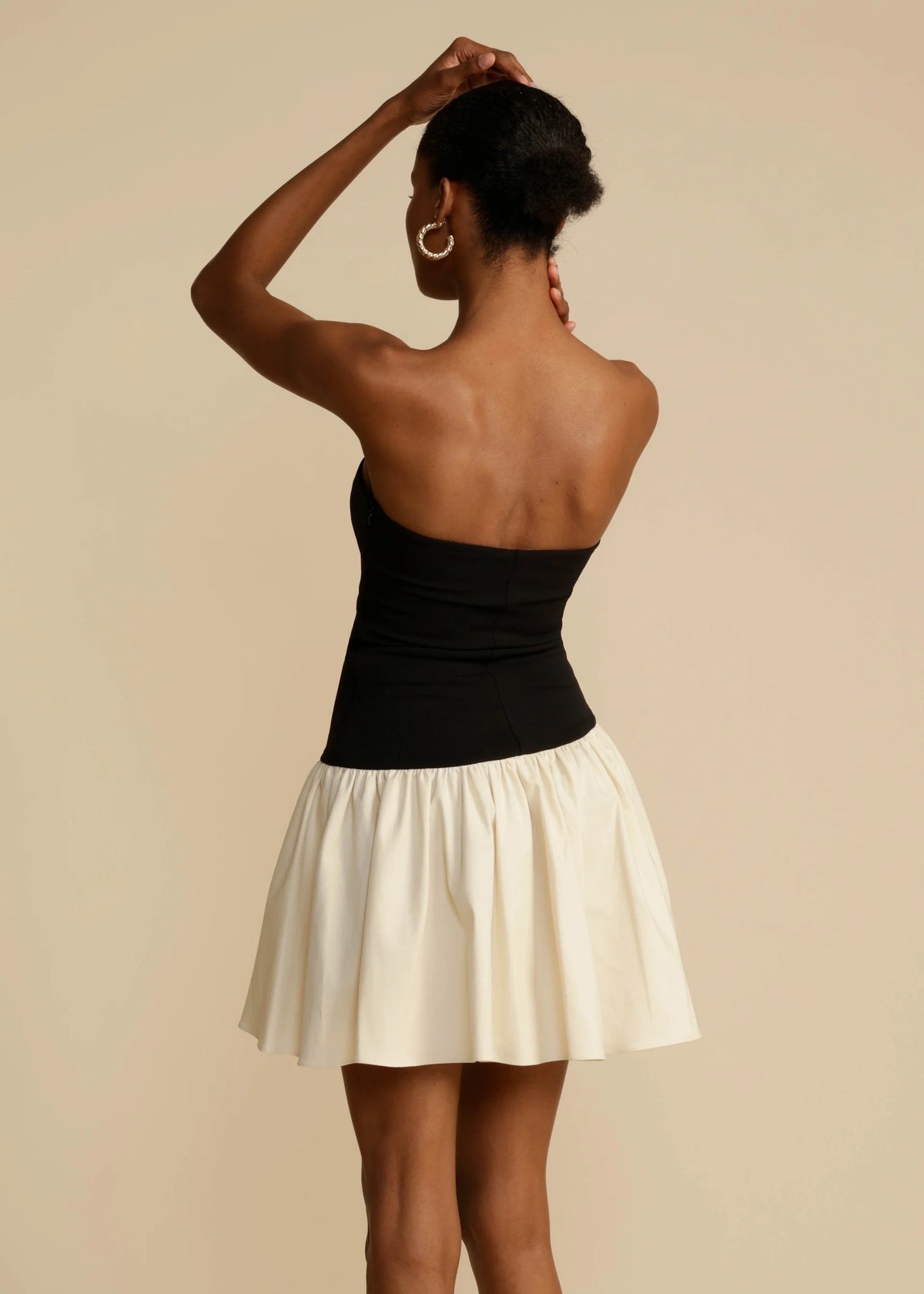 Robe courte bustier "Auriga"