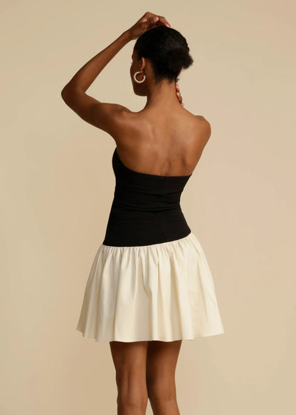 Robe courte bustier "Auriga"