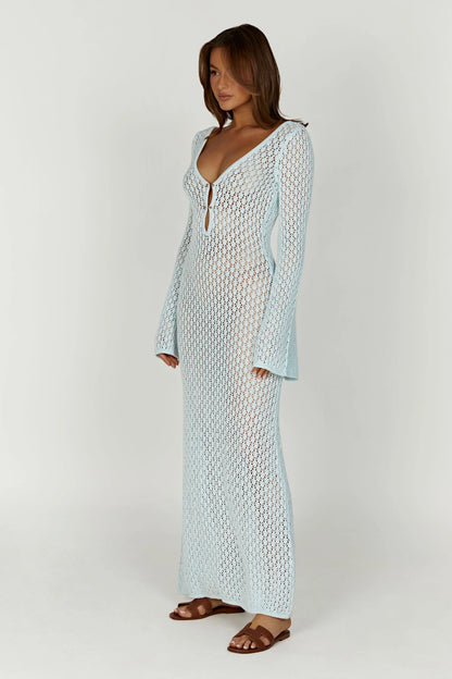 Robe maxi crochet "Kelly"