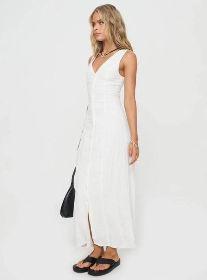 Robe longue en coton "Nina"