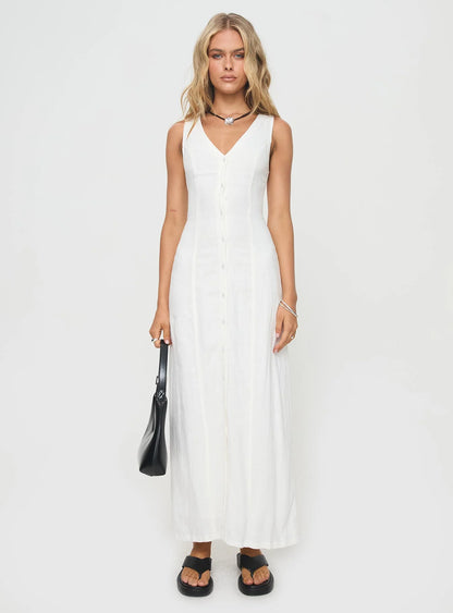 Robe longue en coton "Nina"