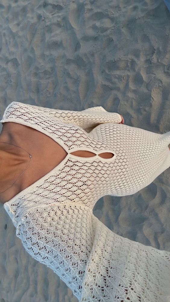 Robe maxi crochet "Kelly"