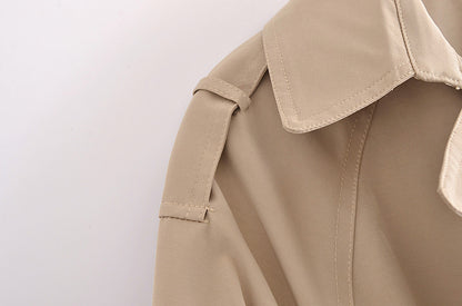 Trench boutonné "Clarisse"